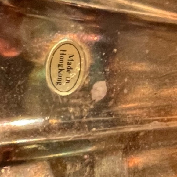 Christmas Brass Angel Holding Tapered Candlestick Holder Vintage Made Hong Kong - Picture 2 of 16